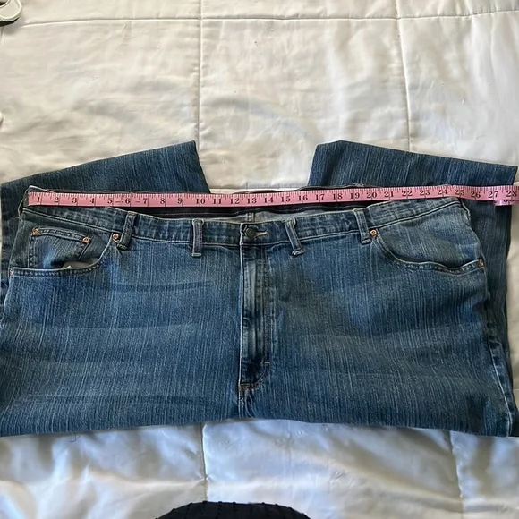 🌼 Big & Tall Men’s Lee jeans, in excellent preloved condition! Size 54x32 ✨ - Picture 3 of 5